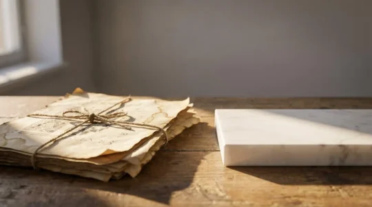 Close-up of insurance policy documents representing the critical choice between new for old and indemnity coverage